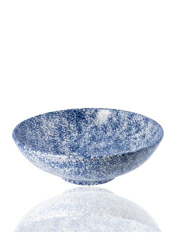 Familianna - Skål - Granite Serving Bowl - Granite Blue