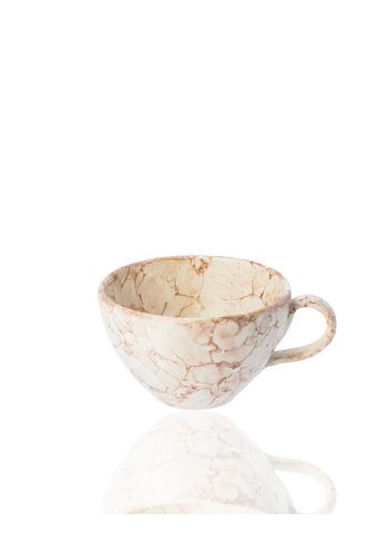 Familianna - Cup - Marble Coffee Cup - Marble Rust