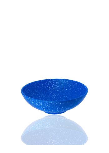Familianna - Skål - Terazzo Wide Bowl - Terazzo Sapphire Blue