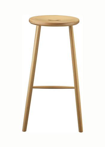 FDB Møbler / Furniture - Bar stool - J27B - Barstol - Bøg - Natur, Lakeret