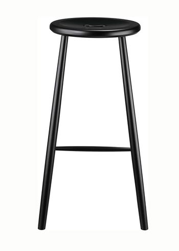 FDB Møbler / Furniture - Bar stool - J27B - Barstol - Bøg - Sort, Malet