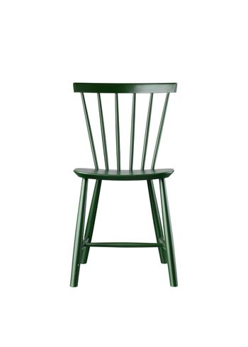 FDB Møbler / Furniture - Cadeira - J46 by Poul M. Volther - Bøg/Bottle Green