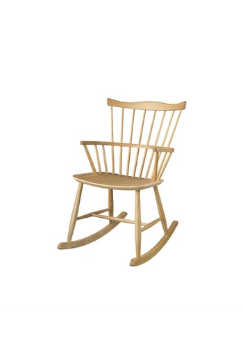 FDB Møbler / Furniture - Cadeira de Baloiço - J52G by Børge Mogensen - Oak/Nature