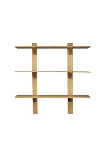 FDB Møbler / Furniture - Shelf - B100 - Hylder - Natural Oiled Oak