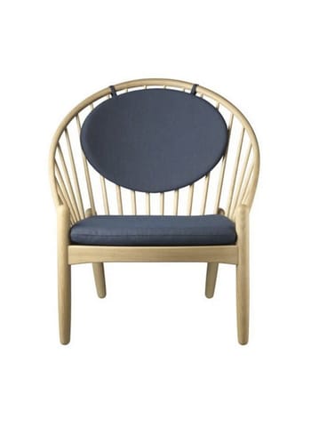 FDB Møbler / Furniture - Poltrona - J166 by Poul M. Volther - Oak/Nature - Dark Blue