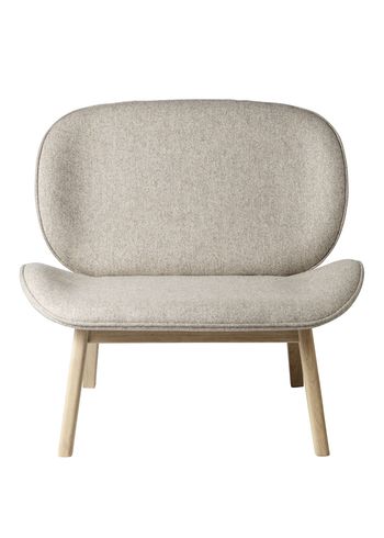 FDB Møbler / Furniture - Lounge chair - L32 - Suru - Oak / Dark Beige Melange / Wales (DAW)