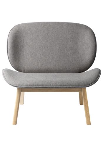 FDB Møbler / Furniture - Lounge chair - L32 - Suru - Oak / Grey (Camden) Main Line Flax