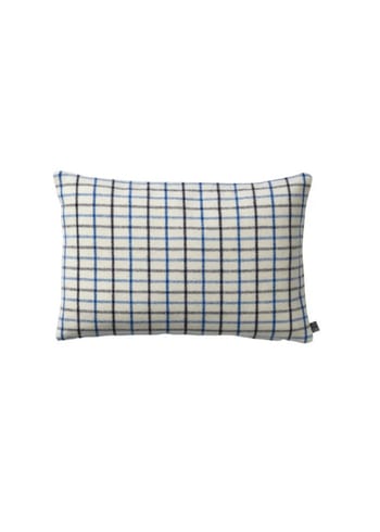 FDB Møbler / Furniture - Pillow - Pude - R16 Slotsholmen - Blue / Black / White - Medium
