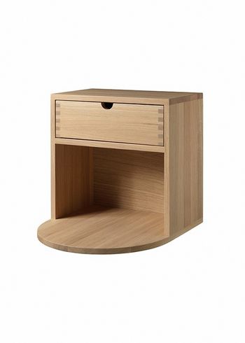 FDB Møbler / Furniture - Luo - B99 Radius Vægskab af Mot & Bergstrøm - Oak / Nature