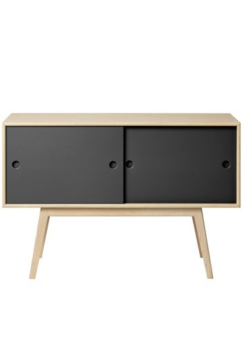 FDB Møbler / Furniture - Sivupöytä - A83 by Foersom & Hiort-Lorenzen - Nature/Black