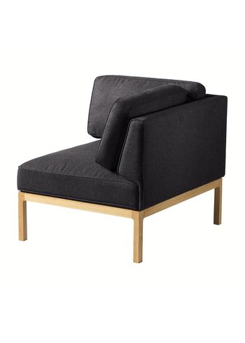 FDB Møbler / Furniture - Sohva - L37, 7-9-13, Corner Right by Thomas E. Alken - Onyx 70