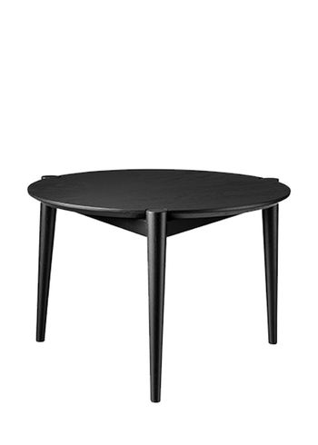 FDB Møbler / Furniture - Sofabord - D102 Søs Sofabord af Stine Weigelt - Eg / Sort / Mellem