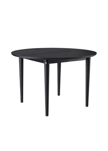 FDB Møbler / Furniture - Spisebord - C62E Bjørk af Unit10 - Sort Bejdset