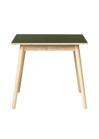 FDB Møbler / Furniture - Table à manger - C35A by Poul M. Volther - Natural Lacquered Oak / Olive