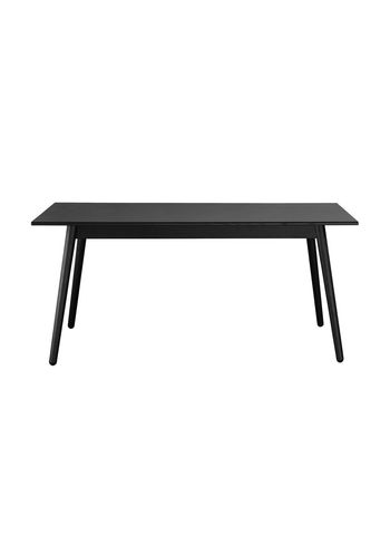 FDB Møbler / Furniture - Dining Table - C35B by Poul M. Volther - Oak - Black / Black