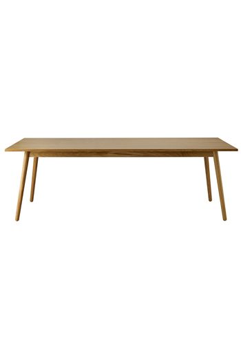 FDB Møbler / Furniture - Eettafel - C35C by Poul M. Volther - Oak - Natural / Natural