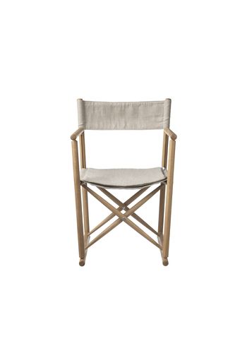 FDB Møbler / Furniture - Dining chair - J138 - Foldestol - Oak Oiled / Linen Natural