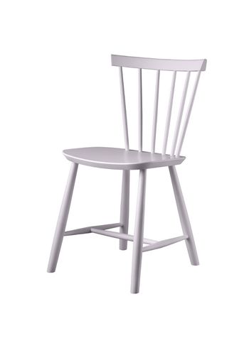 FDB Møbler / Furniture - Dining chair - J46 by Poul M. Volther - Beechwood/Violet Hair
