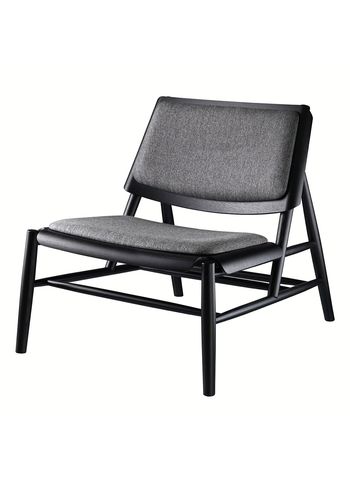 FDB Møbler / Furniture - Chair - J162 by Thomas E. Alken - Oak/Black - Textile Grey