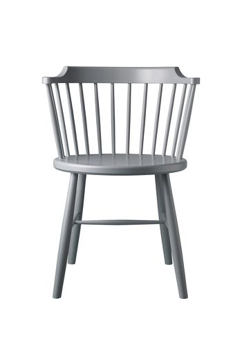 FDB Møbler / Furniture - Stoel - J18 by Børge Mogensen - Beech / Light Grey