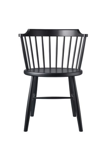 FDB Møbler / Furniture - Stoel - J18 by Børge Mogensen - Beech / Black