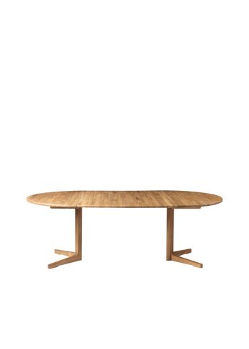 FDB Møbler / Furniture - Herätyskello - C69e - Ry - Dining table with 2 extension leaves by Nissen & Gehl - Natural oiled solid oak