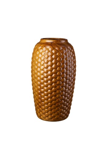 FDB Møbler / Furniture - Vase - Lupin Vase S8 - Golden Brown - Large