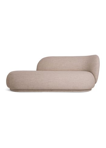 Ferm Living - 3 persoonsbank - Rico Divan R - Bouclé - Sand