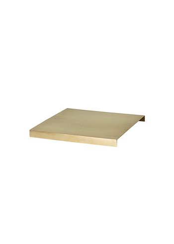 Ferm Living - Plateau - Brass Tray For Plant Box - Brass