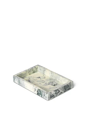 Ferm Living - Tray - Mist Tray - Emerald Off-white