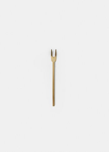 Ferm Living - Cutlery - Fein Relish Fork - Brass