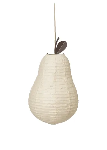 Ferm Living - Ljussnusare - Pear Lampshade - Natural - Natural