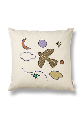 Ferm Living - Children's pillow - Naive Cushion - Bird