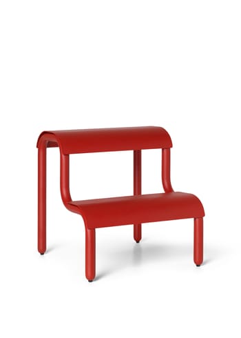 Ferm Living - Children's stool - Up Step Stool - Poppy Red