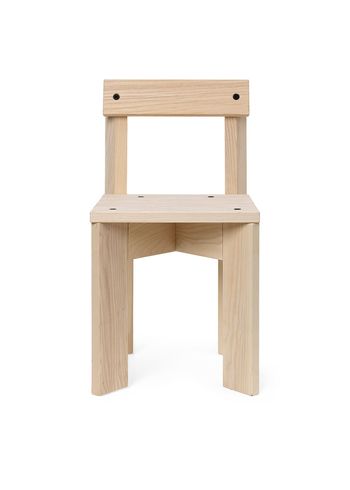 Ferm Living - Hoge stoel - Ark Kids Chair - Natural Ash - Low