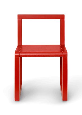 Ferm Living - Silla para niños - Little Architect Chair - Poppy Red