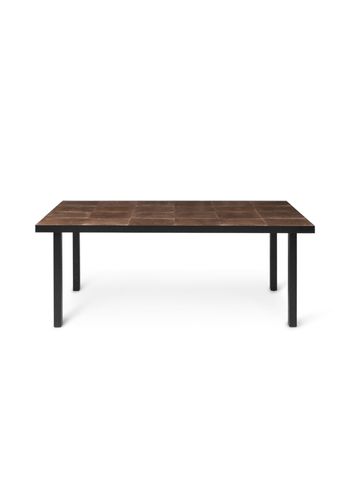 Ferm Living - Table - Flod Tiles Café Table - Large - Mocha