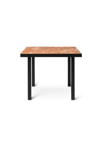 Ferm Living - Tisch - Flod Tiles Café Table - Medium - Terracotta