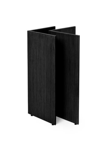 Ferm Living - Tafel - Mingle Table Legs / Wood - W48 - Black Veneer