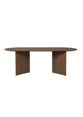 Ferm Living - Tafel - Mingle Table Top / Oval - Large - Walnut