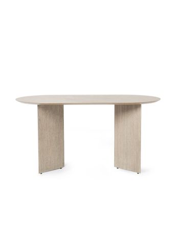 Ferm Living - Tafel - Mingle Table Top / Oval - Small - Natural Oak Veneer