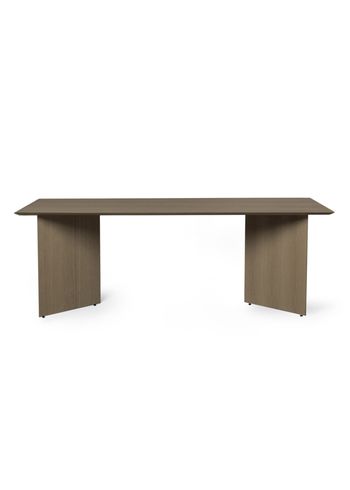 Ferm Living - Tafel - Mingle Table Top / Rectangular - Large - Dark Stained Oak Veneer