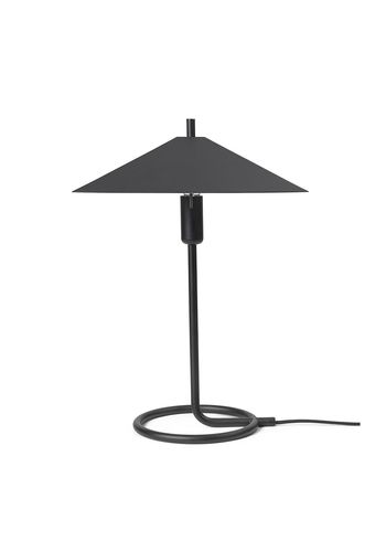 Ferm Living - Bordslampa - Filo Table Lamp - Square - Black/Black