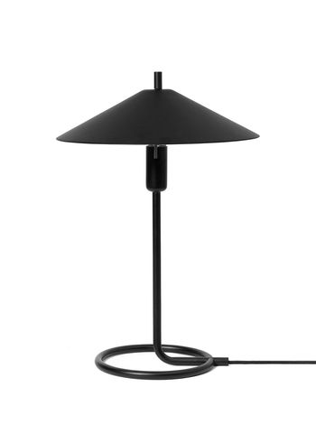Ferm Living - Bordlampe - Filo Table Lamp - Sort/Sort