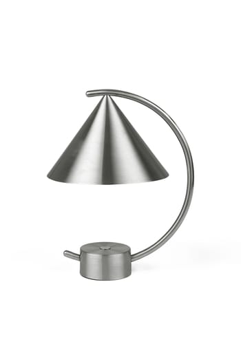 Ferm Living - Lampe de table - Meridian Lamp - Brushed Steel