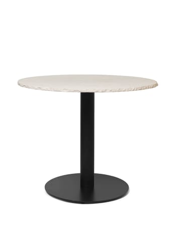 Ferm Living - Cafe-table - Mineral Dining Table - Bianco Curia/Black