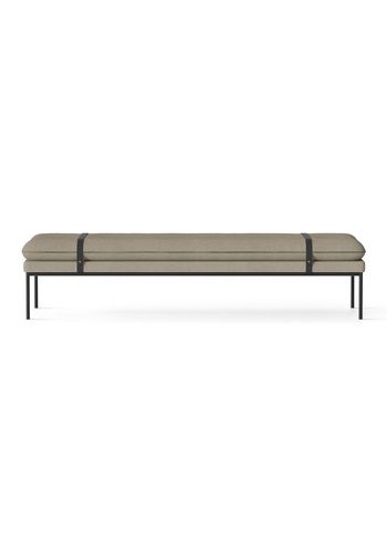 Ferm Living - Daybed - Turn Daybed - Black - Grain - Cashmere - Black Leather