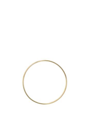 Ferm Living - Decoração - Deco frame ring - Brass Small