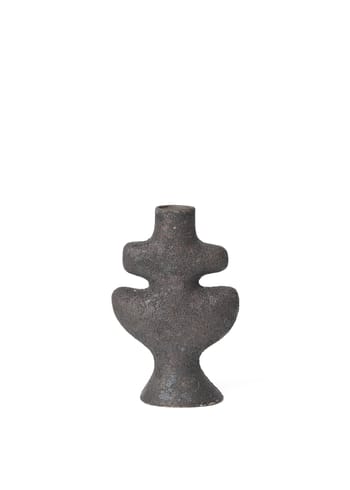 Ferm Living - Lysestage - Yara Candle Holder - Yara Candle Holder - Small - Rustic Iron