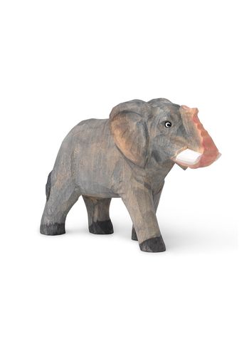 Ferm Living - Figure - Animal Hand-Carved - Elephant